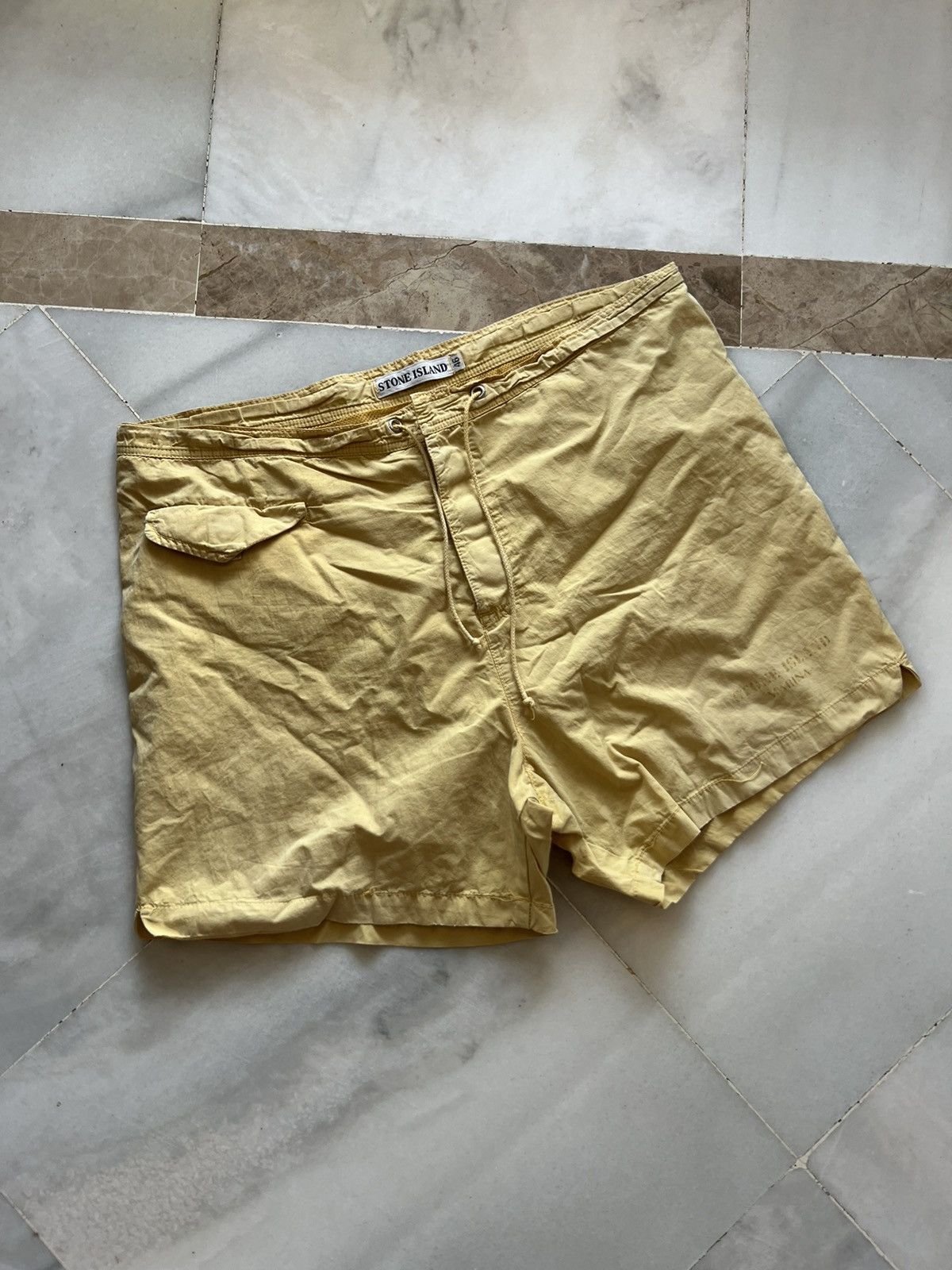 Stone Island Stone island marina vintage rare swim shorts Size US 33 - 5 Thumbnail
