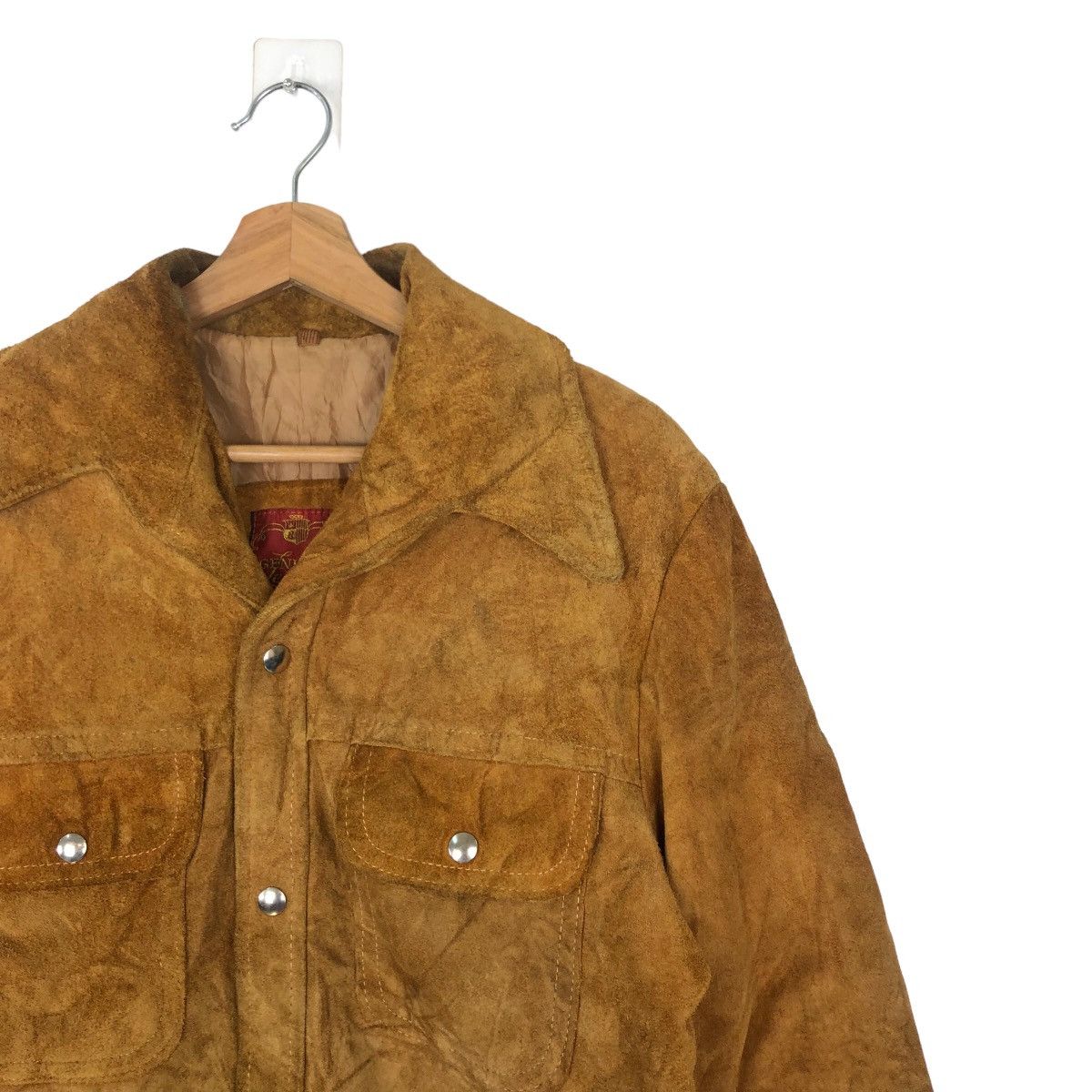 Genuine Leather VINTAGE GENUINE LEATHER JACKET MADE IN ARGENTINA Size US M / EU 48-50 / 2 - 5 Thumbnail