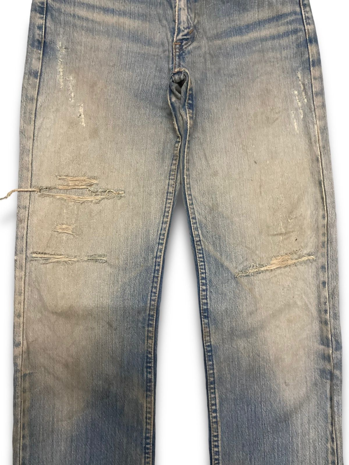 Levi's × Levi's Vintage Clothing × Vintage Vintage 90s Mudwash Japanese Levis 512-0217 Size US 27 - 3 Thumbnail