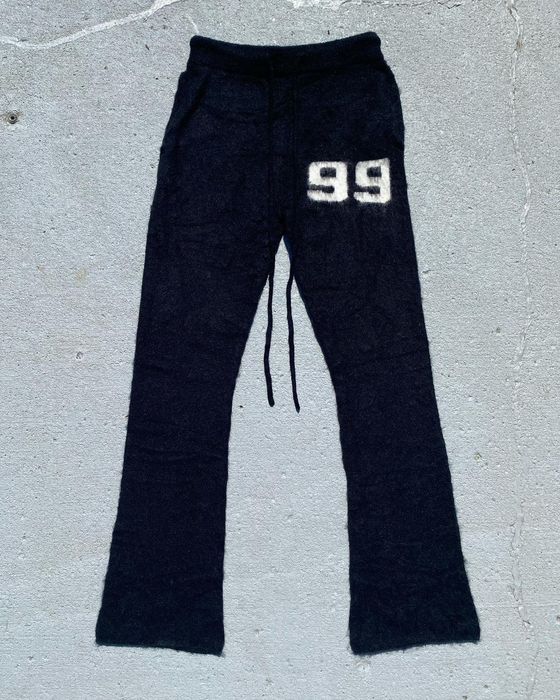 Japanese Brand Mohair Flare pants Brainwashed Grailed