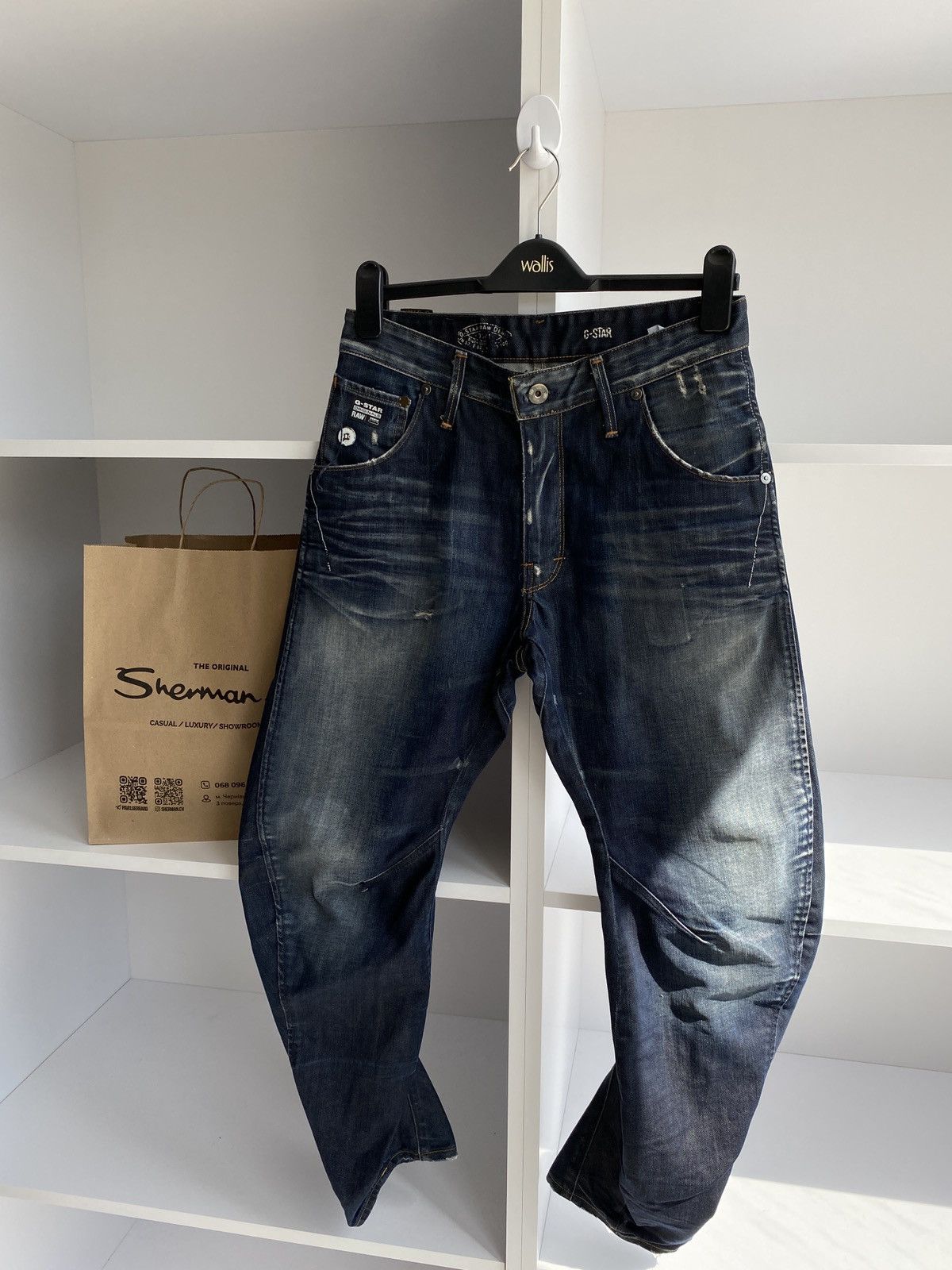 G-Star Vintage G-Star Raw Denim blue jeans Size US 30 / EU 46 - 3 Thumbnail