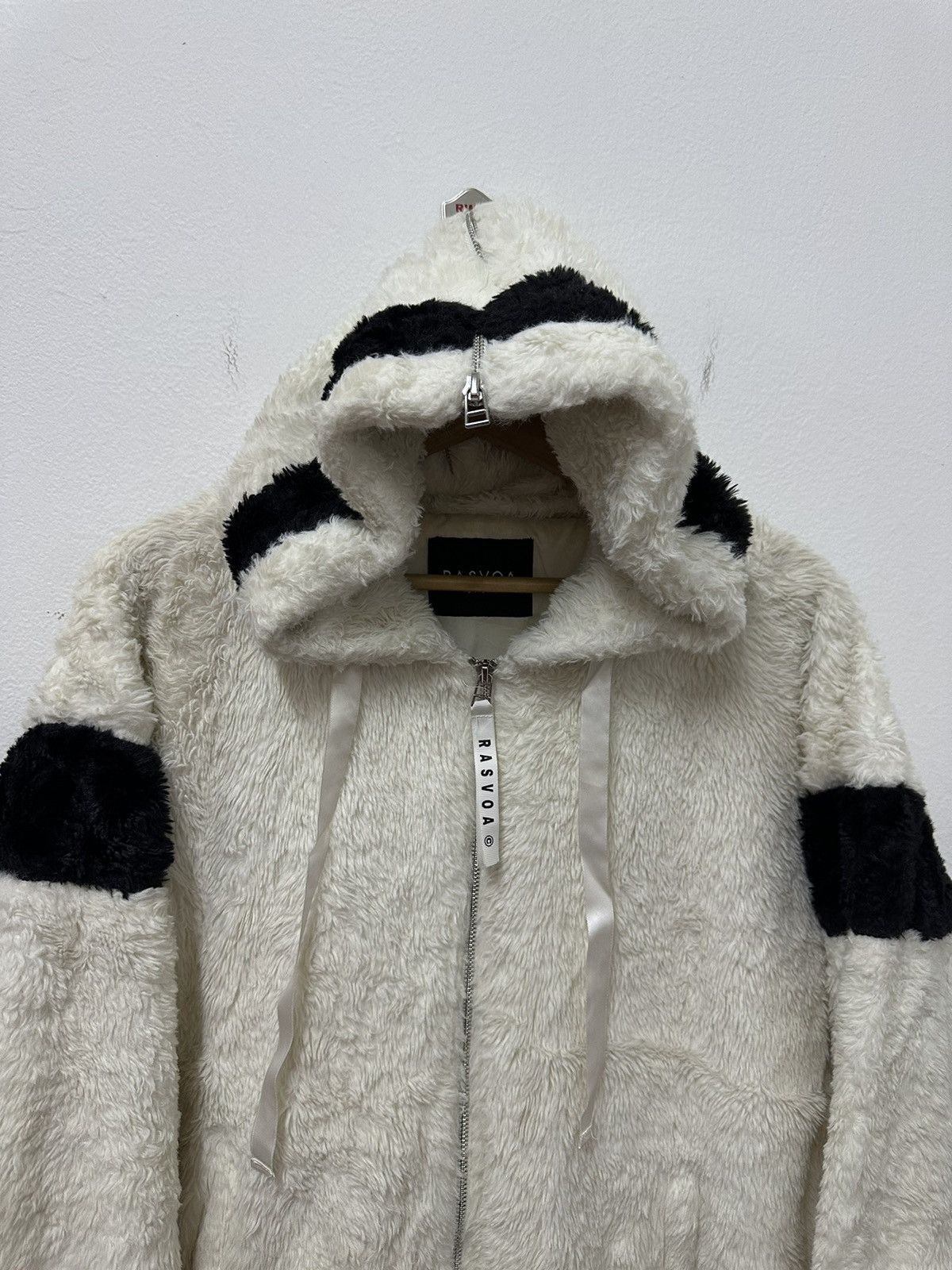 Japanese Brand × Vintage Vintage Rasvoa Sherpa Zipper Jacket Size US L / EU 52-54 / 3 - 3 Thumbnail