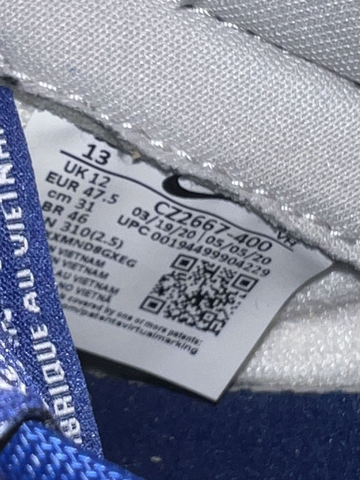 Nike Dunk Low “Samba” Size US 13 / EU 46 - 7 Thumbnail