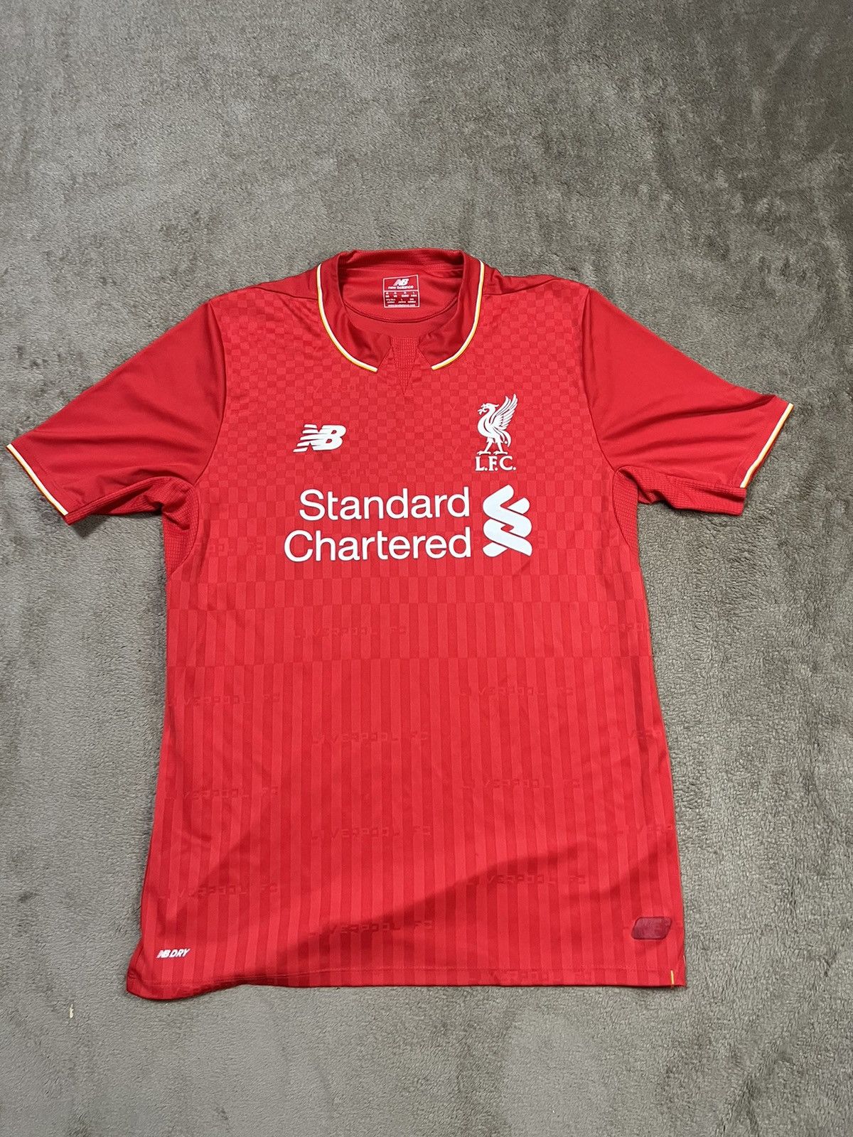 New Balance Liverpool New Balance soccer jersey 2015-2016