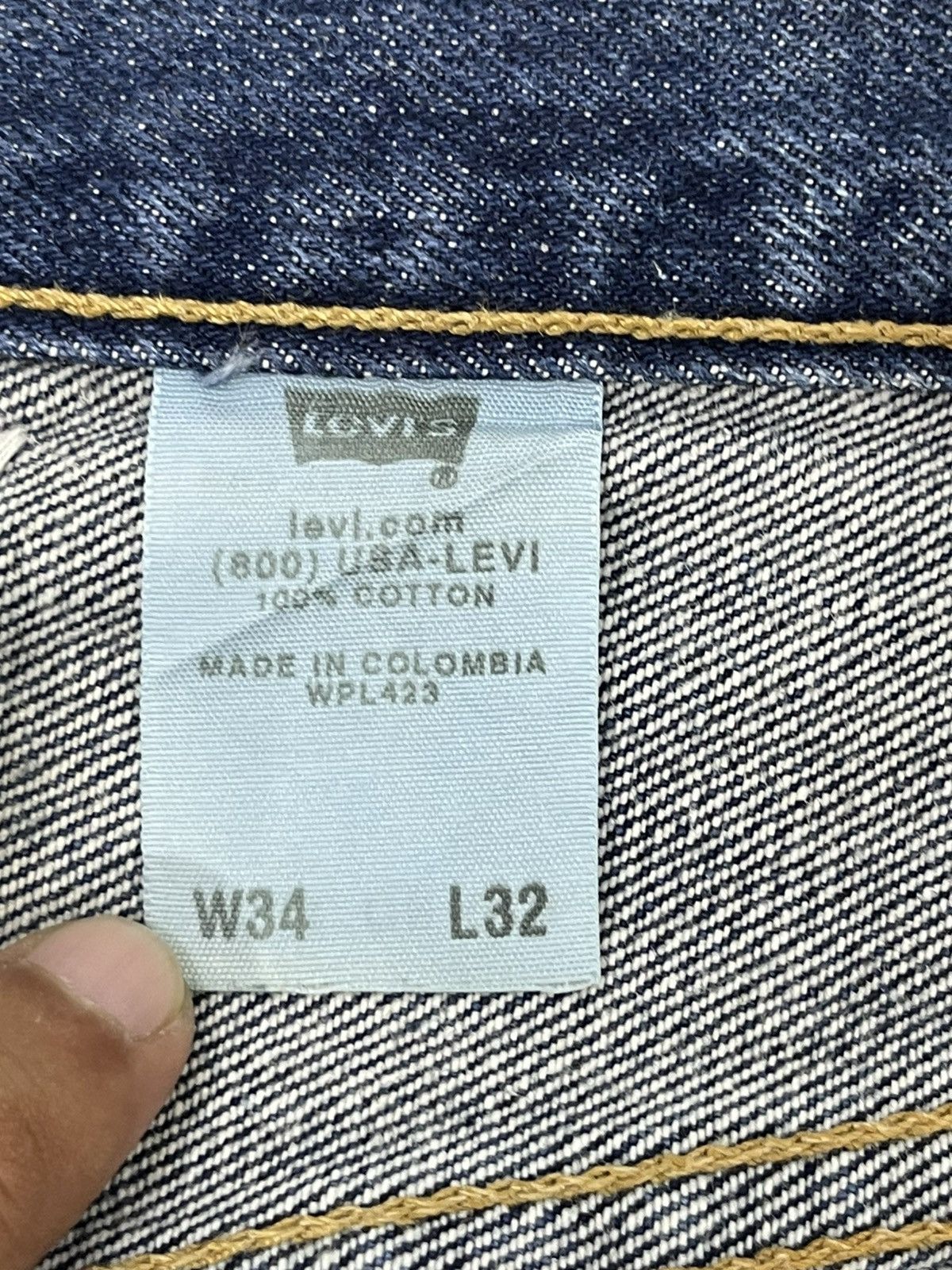 Sonic Lab Rebuild by Sonic Lab Nepenthes Vtg Levi’s 501 Regular 5🟦8 Size US 34 / EU 50 - 19 Thumbnail