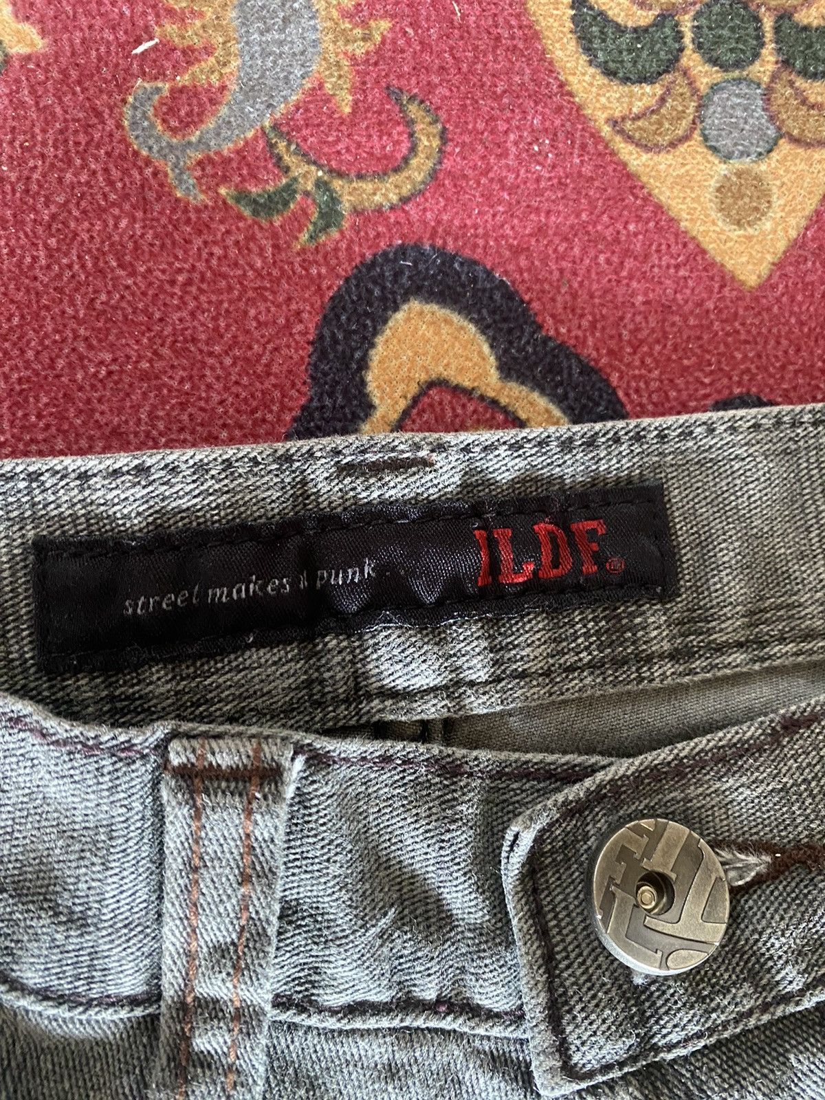 Seditionaries Saditionaries🔥🔥ILDF Punk Design Faded Color Zipper Style Size US 32 / EU 48 - 11 Thumbnail