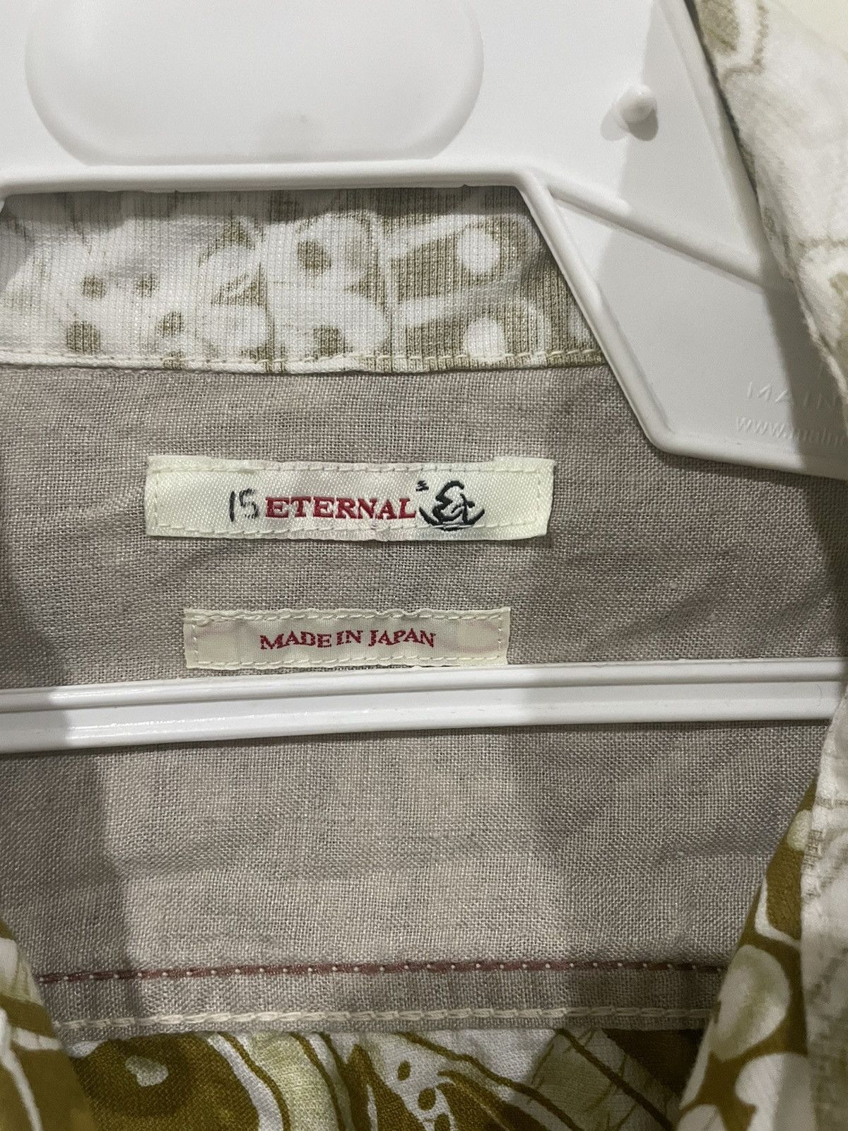 Eternal × Japanese Brand Rare🔥Eternal Japan Floral Paisley Reversible Fabric Shirts Size US M / EU 48-50 / 2 - 16 Thumbnail