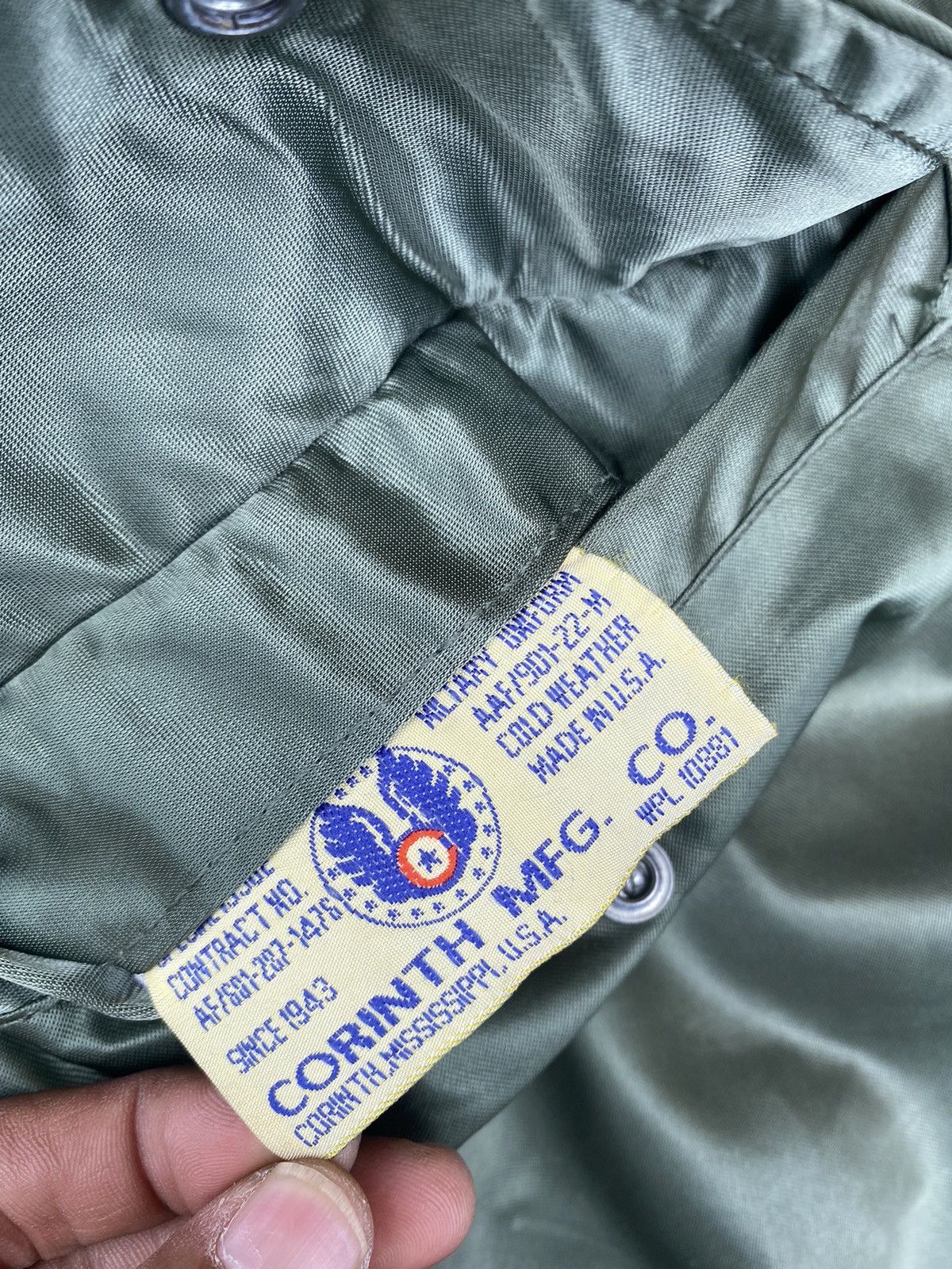 Alpha Industries × Avirex Vintage Corinth MA-1 Bomber Jacket Size US L / EU 52-54 / 3 - 13 Thumbnail