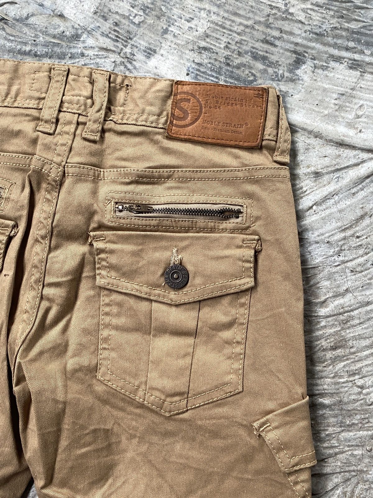 Vintage ❗️BINDING NOW❗️Ladies Cargo Pant Rare by Noble Strain Size 26" / US 2 / IT 38 - 13 Thumbnail