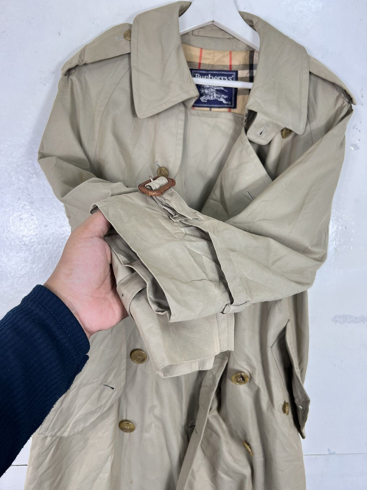 Burberry 🔥 BURBERRY NOVA CHECK LINING TRENCHCOAT Size US M / EU 48-50 / 2 - 11 Thumbnail