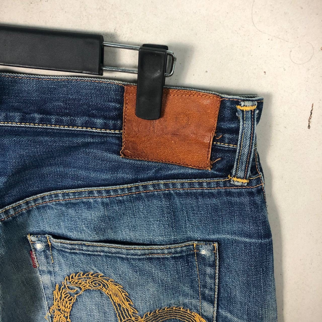 Evisu Distressed Evisu Selvedge Trash Jeans Destroyed Denim Size US 35 - 9 Thumbnail