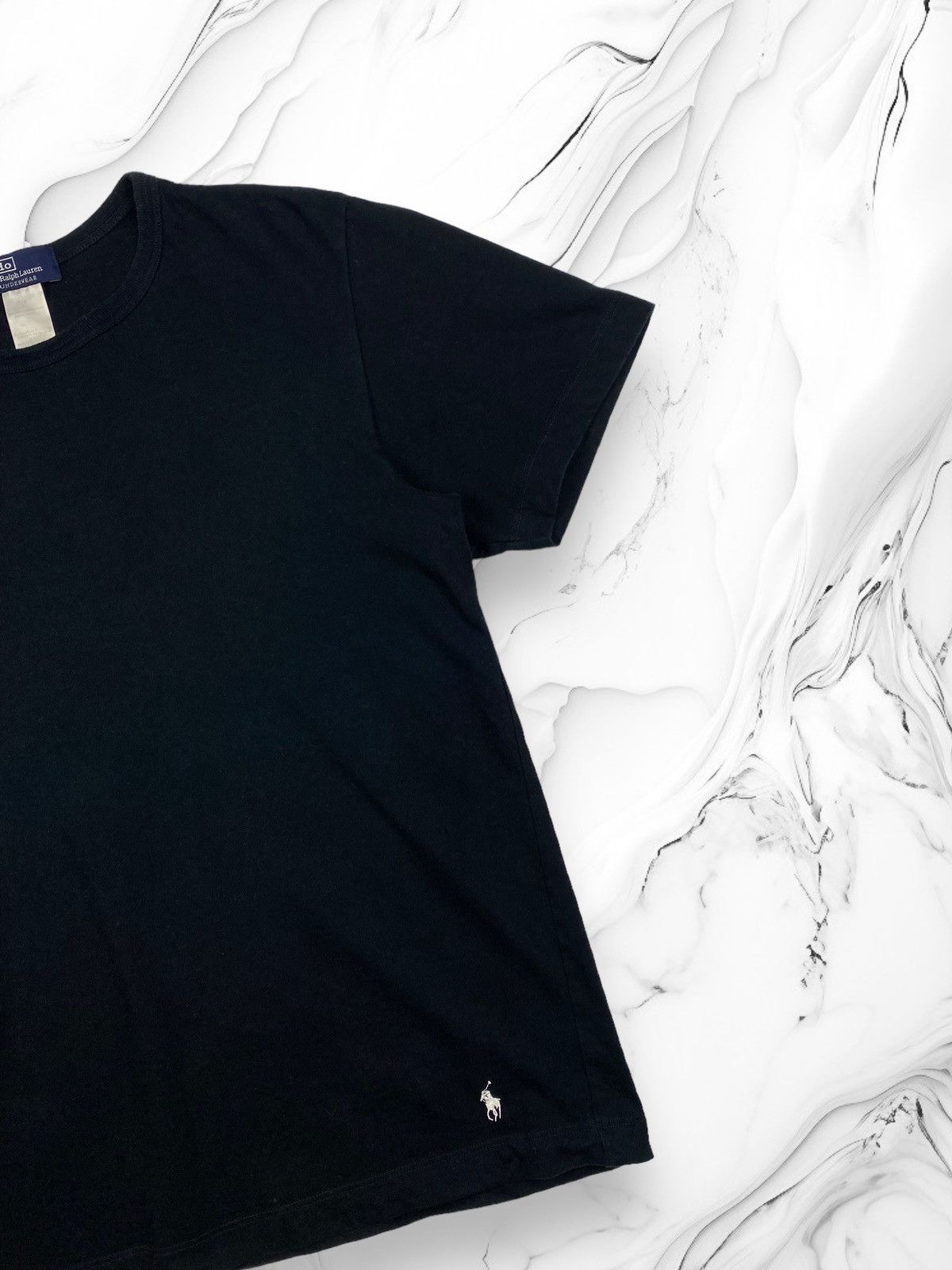 Ralph Lauren × Vintage Vintage Ralph Lauren Basics Tee T Shirt Size US S / EU 44-46 / 1 - 3 Thumbnail