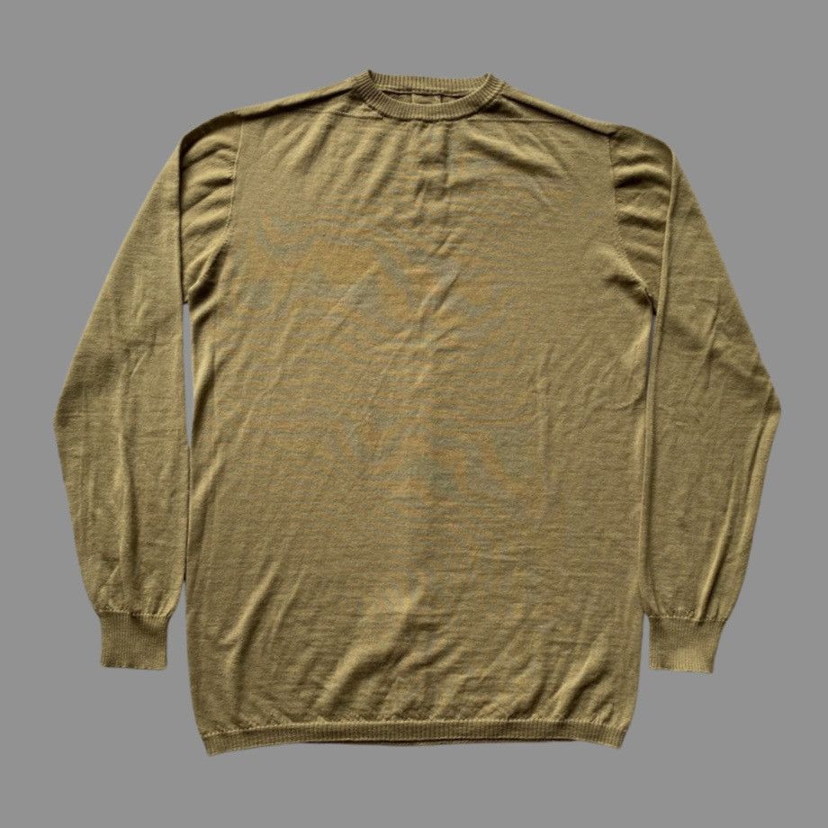 Rick Owens FW17 “Glitter” Gold Sweater Size US M / EU 48-50 / 2 - 1 Thumbnail