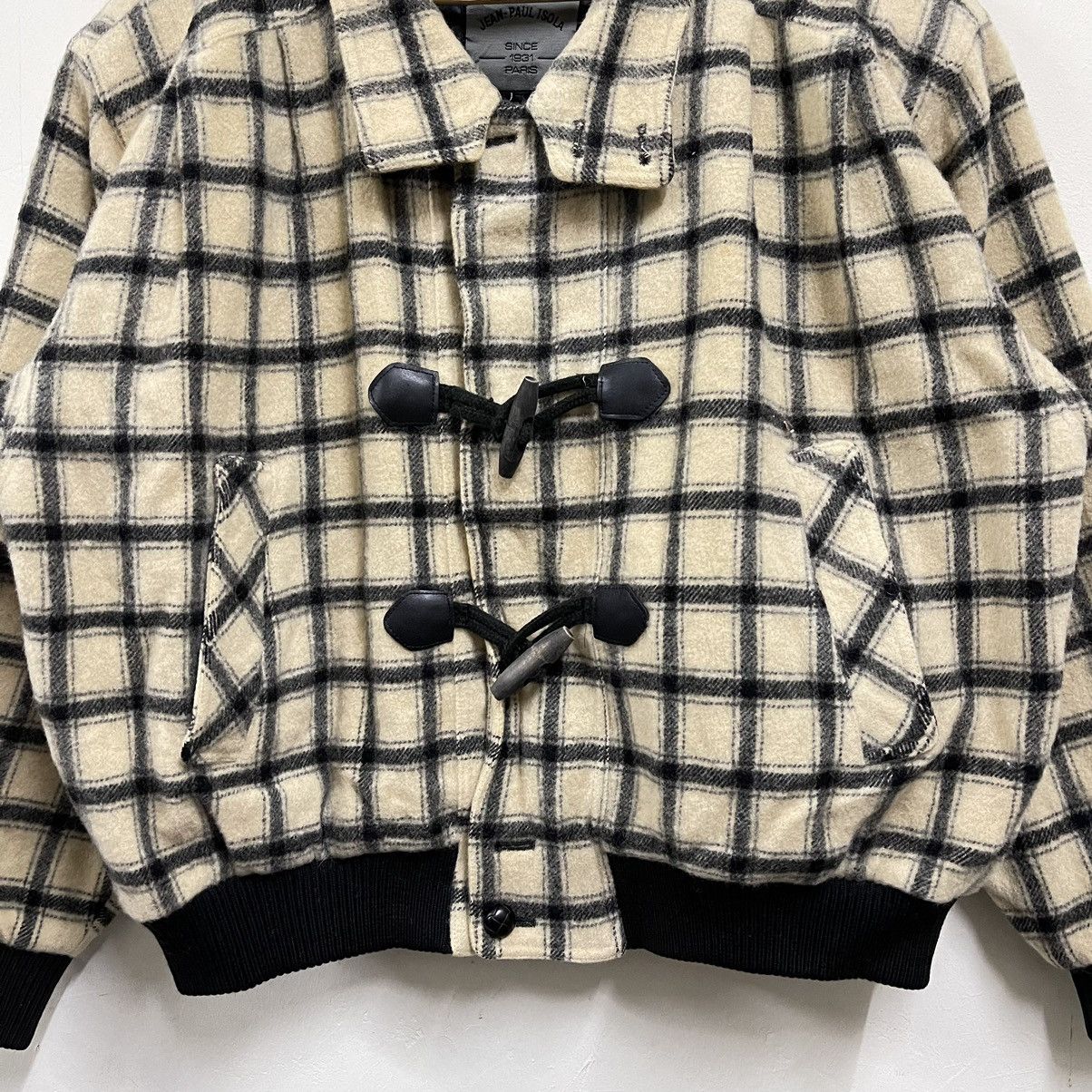 Japanese Brand Jean Paul Isola wool jacket duffle bomber Size US XL / EU 56 / 4 - 4 Thumbnail