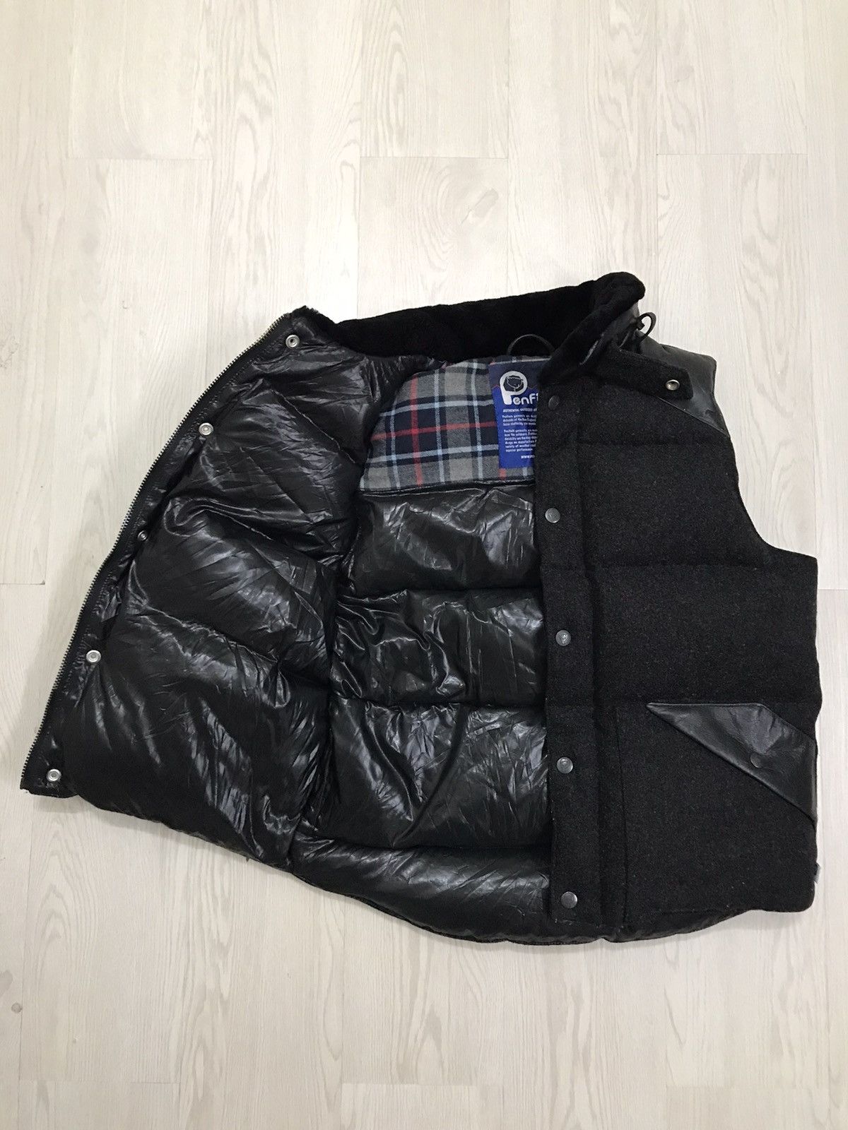 Penfield Penfield Wool Vest Leather Made In USA Size US S / EU 44-46 / 1 - 11 Thumbnail