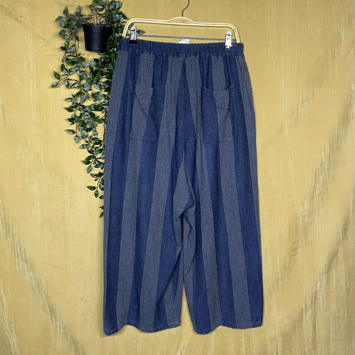 Issey Miyake A17 Plantation by ISSEY MIYAKE Palazzo pant Size US 29 - 2 Thumbnail
