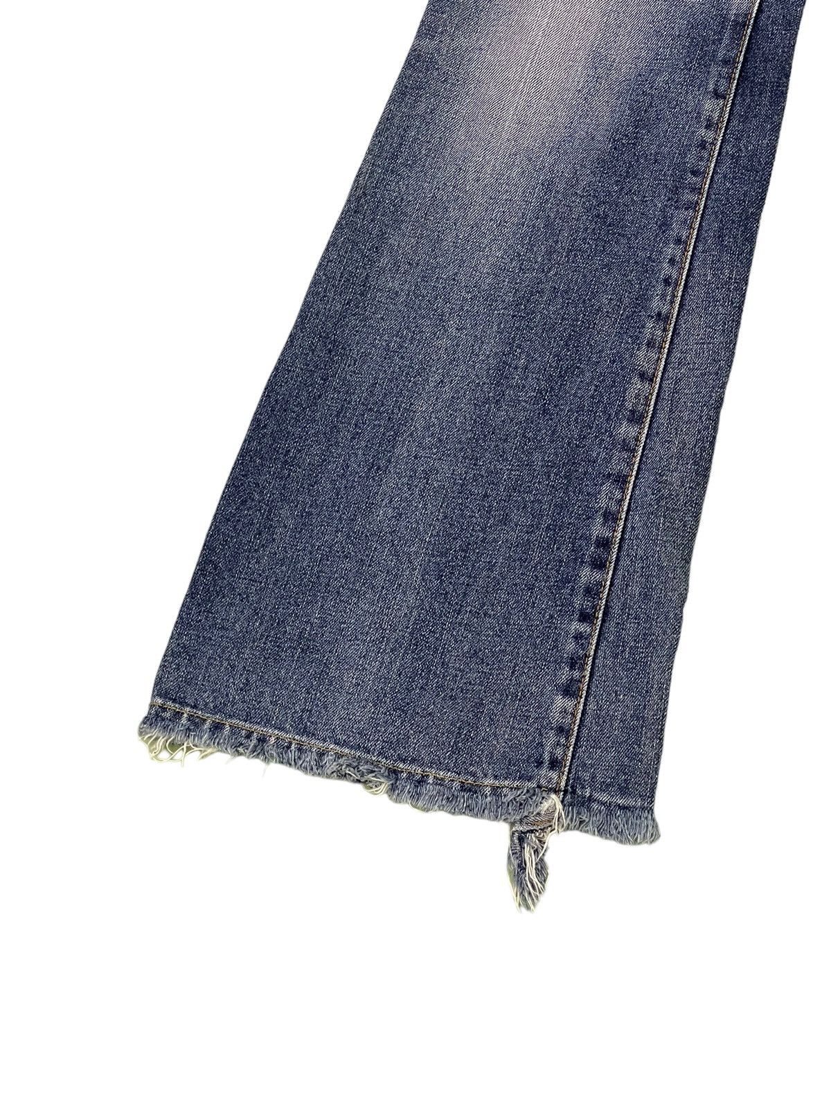 Japanese Brand Flare Jeans Vtg Wrangler Japan Distress Bell Bottom 6🟦0 Size US 30 / EU 46 - 5 Thumbnail
