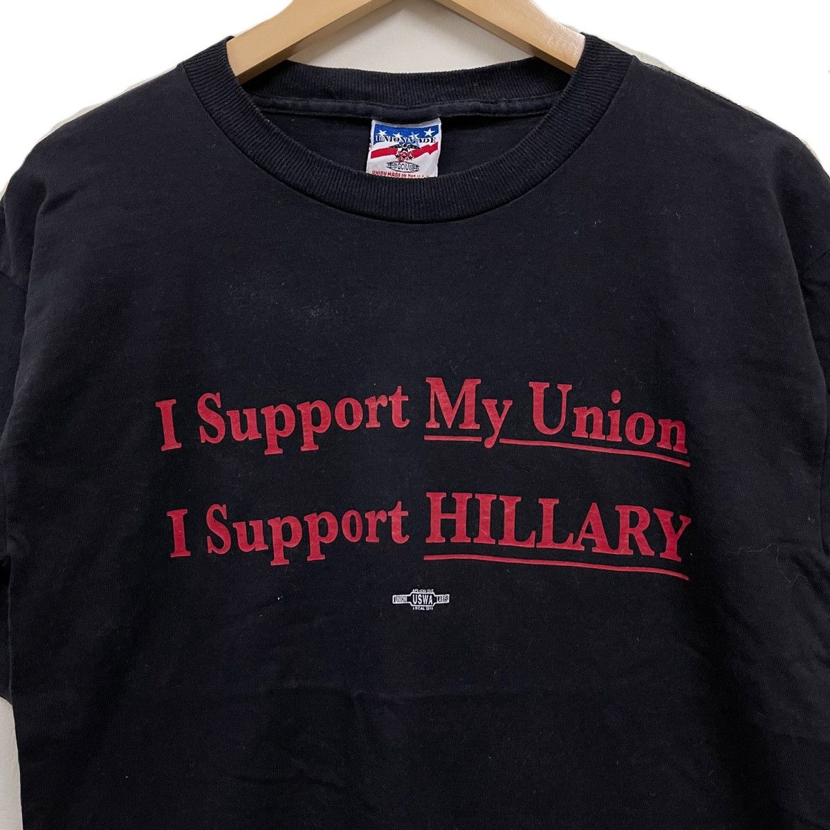 Vintage Vintage hillary clinton tshirt Size US M / EU 48-50 / 2 - 2 Thumbnail