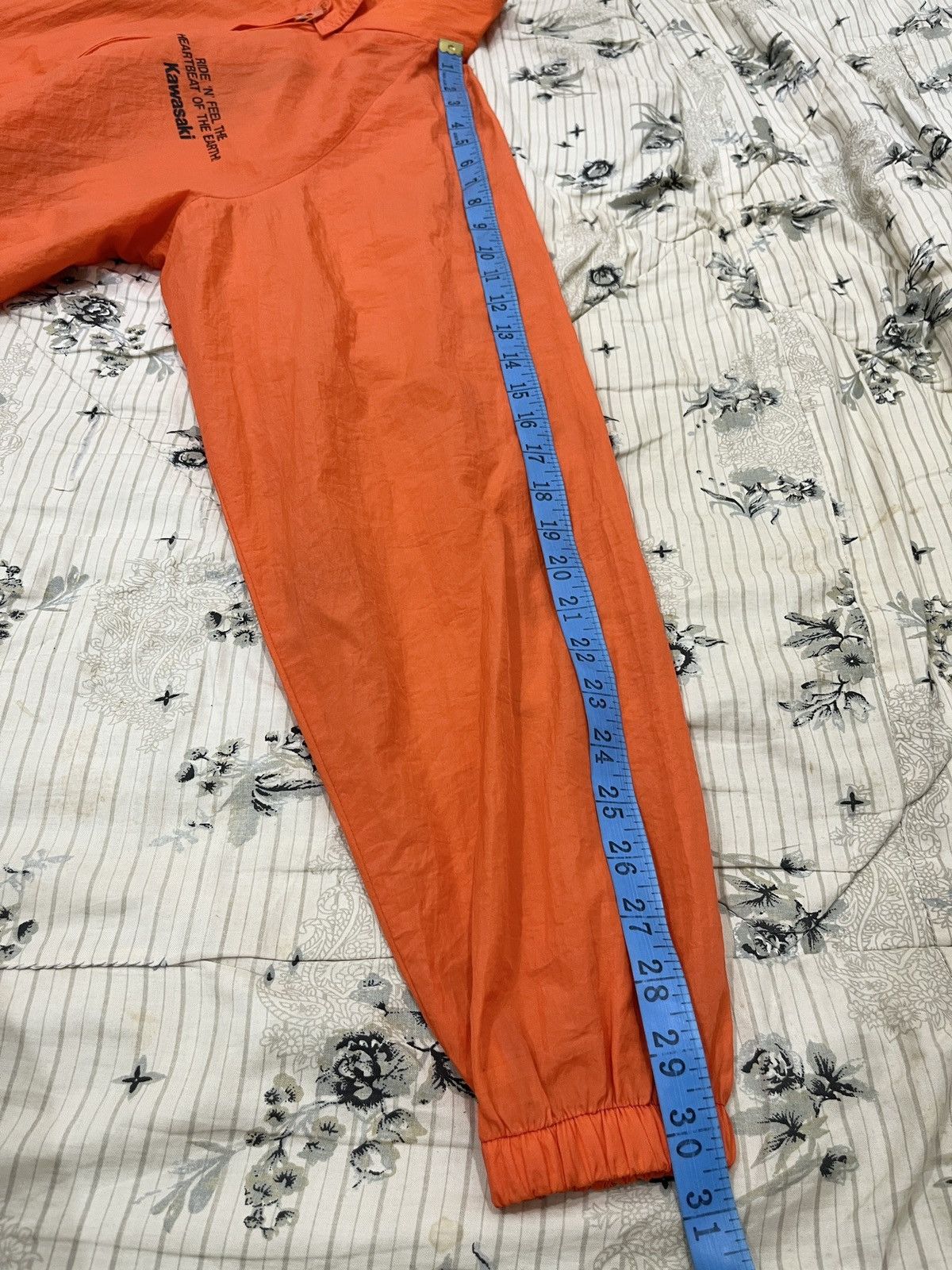 Vintage (Vvvv)💣🔥VTG KAWASAKI RACING Size US M / EU 48-50 / 2 - 14 Thumbnail