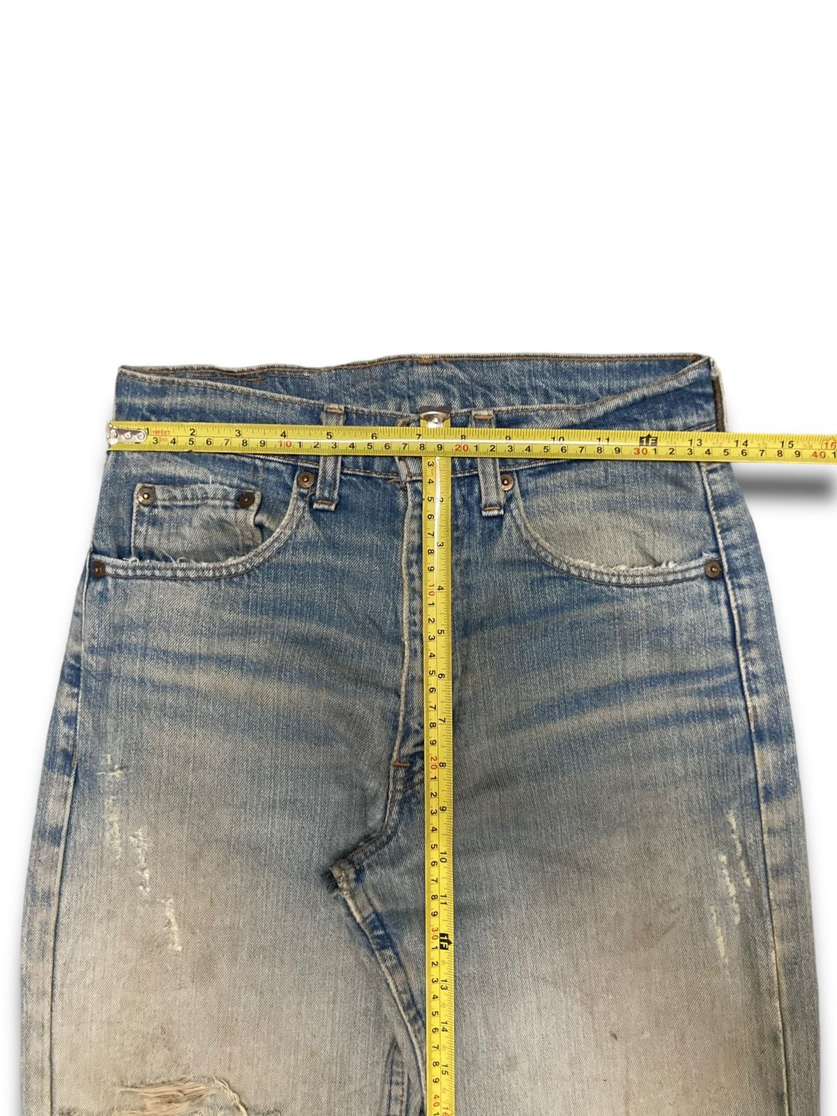 Levi's × Levi's Vintage Clothing × Vintage Vintage 90s Mudwash Japanese Levis 512-0217 Size US 27 - 19 Thumbnail