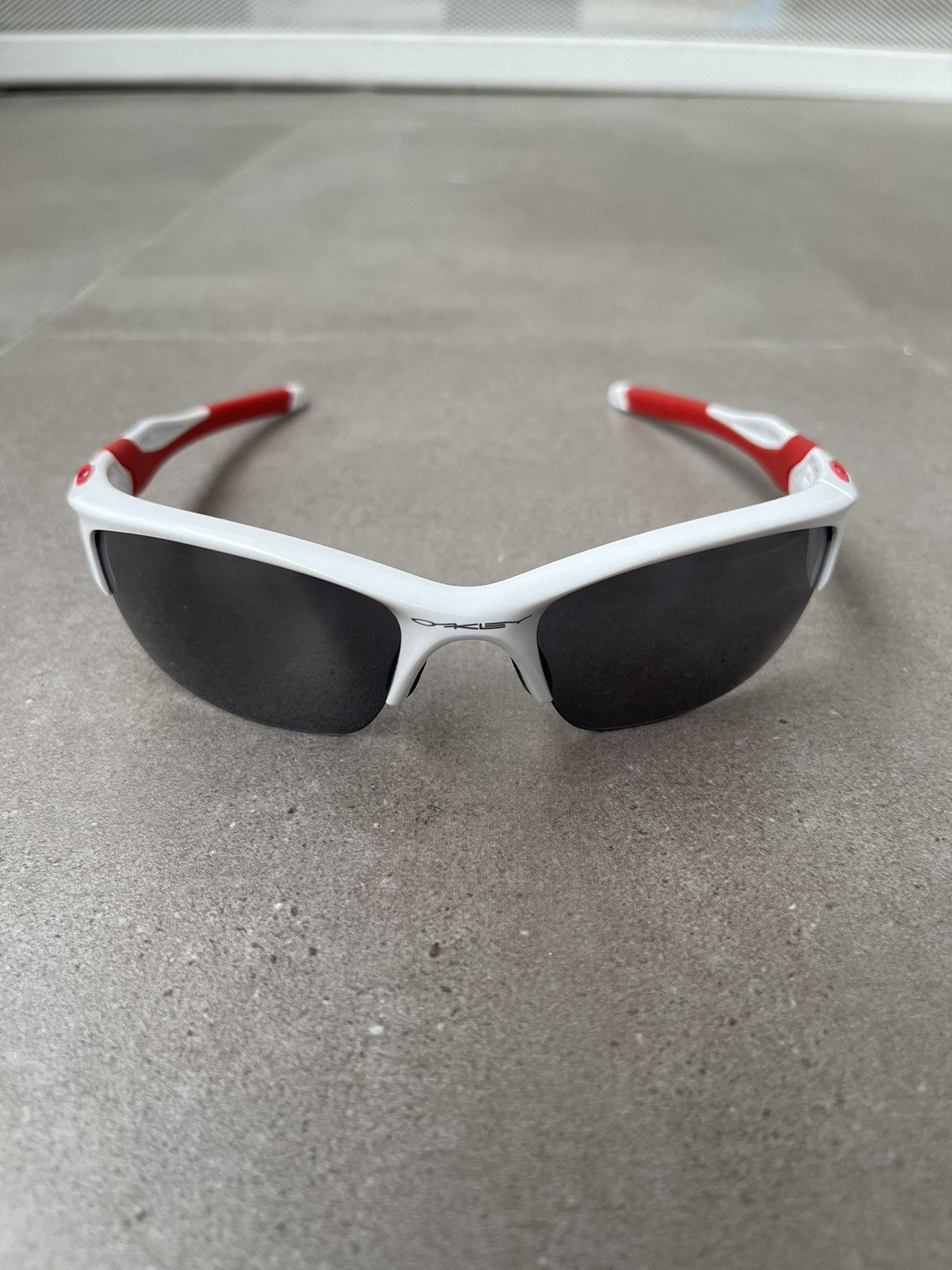Oakley Oakley OO9144-17 "HALF JACKET 2.0" White Red Sunglasses Size ONE SIZE - 3 Thumbnail