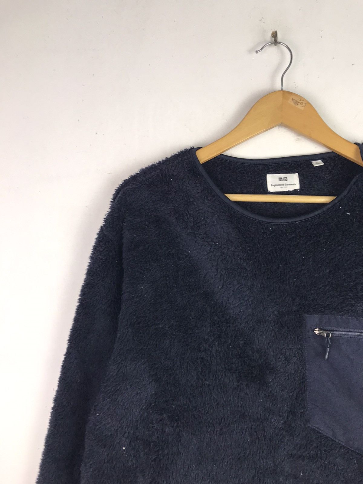 Engineered Garments × Uniqlo × Vintage Uniqlo Engineered Garment Fleece Rare Design Size US L / EU 52-54 / 3 - 5 Thumbnail