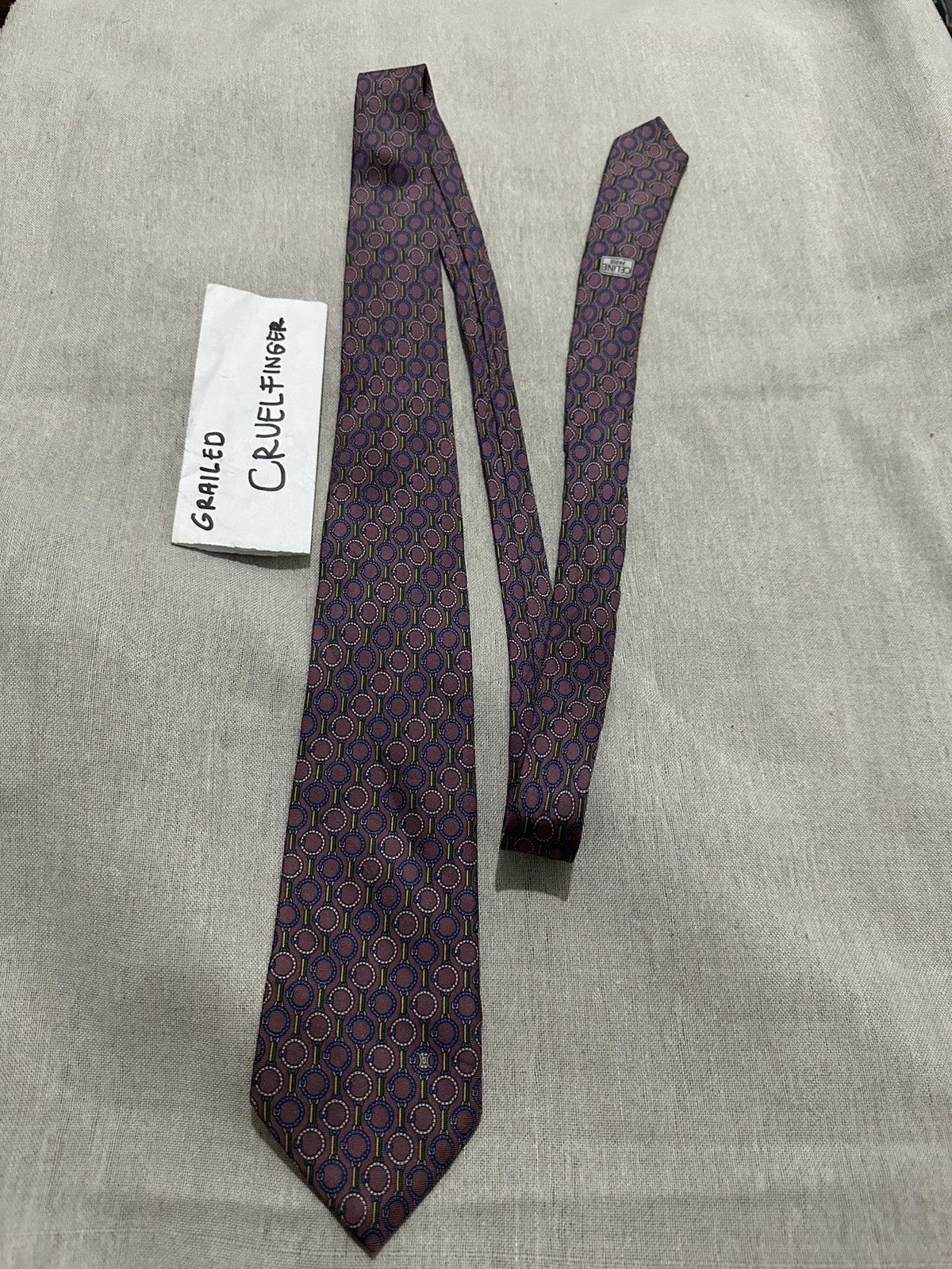 Celine × Vintage Vintage Celine Paris Tie Size ONE SIZE - 2 Thumbnail
