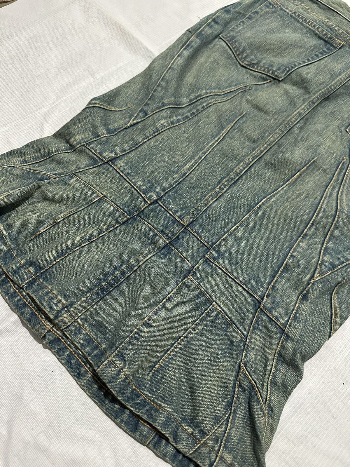Comme des Garcons Junya Watanabe FW 2004 Denim Mermaid Skirt Size 30" / US 8 / IT 44 - 11 Thumbnail