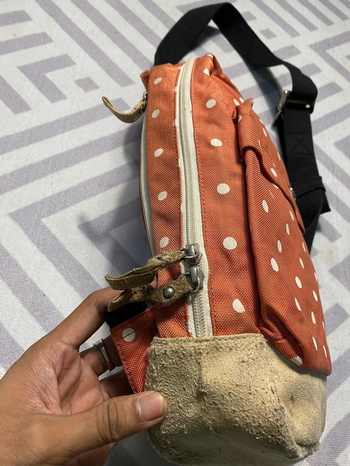 Puma × Vintage Vintage PUMA Sling Bag Backpack Bagpack Size ONE SIZE - 4 Thumbnail