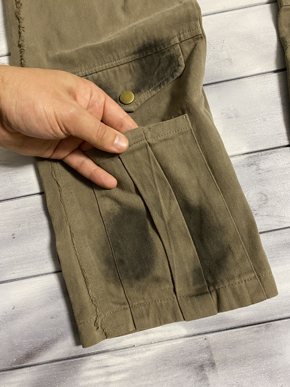 Japanese Brand Rare Pants Japanese Multipocket Style. Avant-Garde. Size US 30 / EU 46 - 9 Thumbnail
