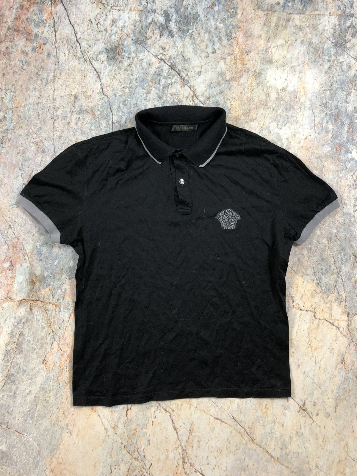 Versace Versace black polo Size US XS / EU 42 / 0 - 1 Thumbnail