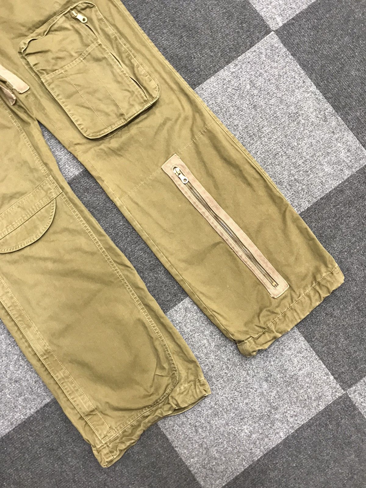 Japanese Brand AAOW Japan Very Rare Archival Multipockets Zipper Pant Size US 32 / EU 48 - 4 Thumbnail
