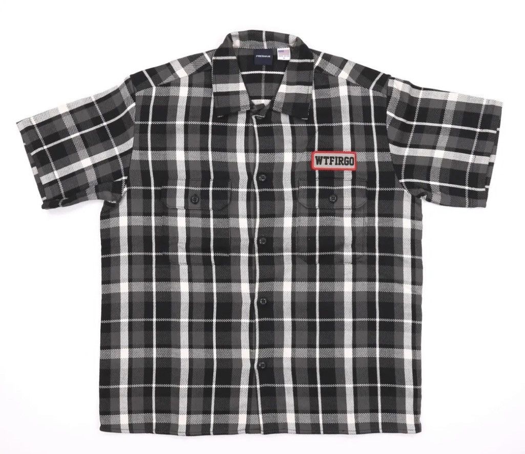 Freshjive Freshjive WTFIRGO bulldog S/S work shirt Size US M / EU 48-50 / 2 - 5 Thumbnail
