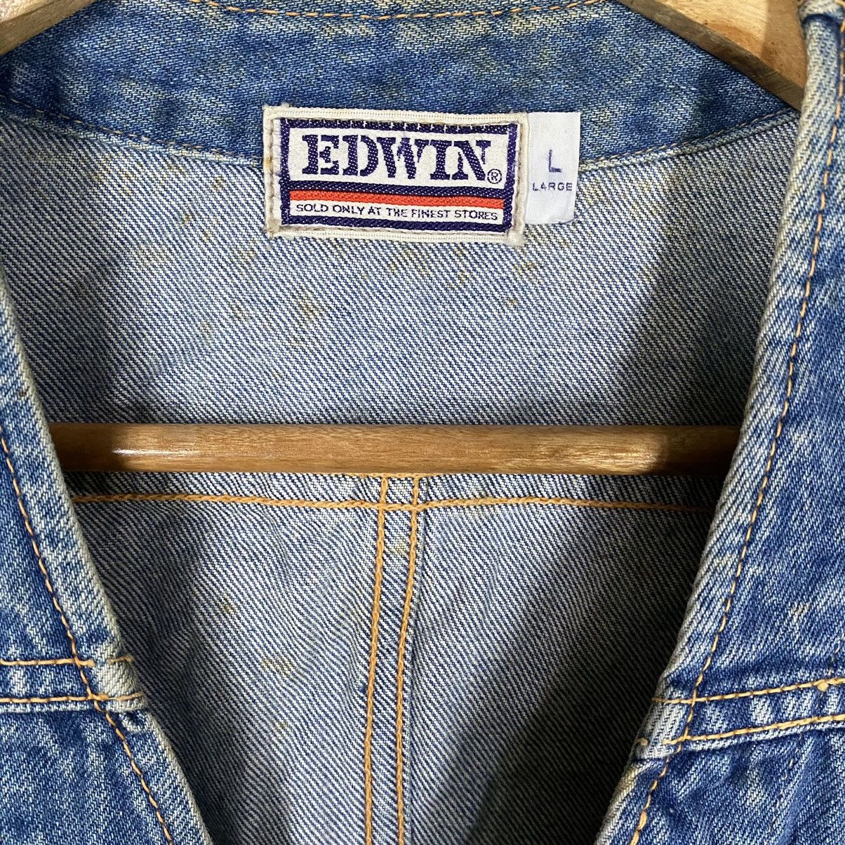 Edwin × Vintage Vintage Edwin Denim Vest Size US S / EU 44-46 / 1 - 8 Thumbnail