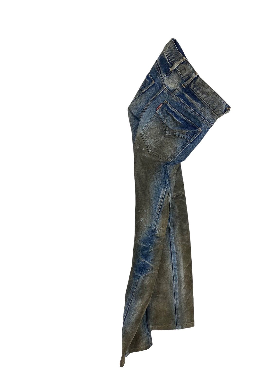 Tornado Mart Rare‼️ Vintage Tornado Mart Distressed Jeans Made in Japan Size US 30 / EU 46 - 5 Thumbnail