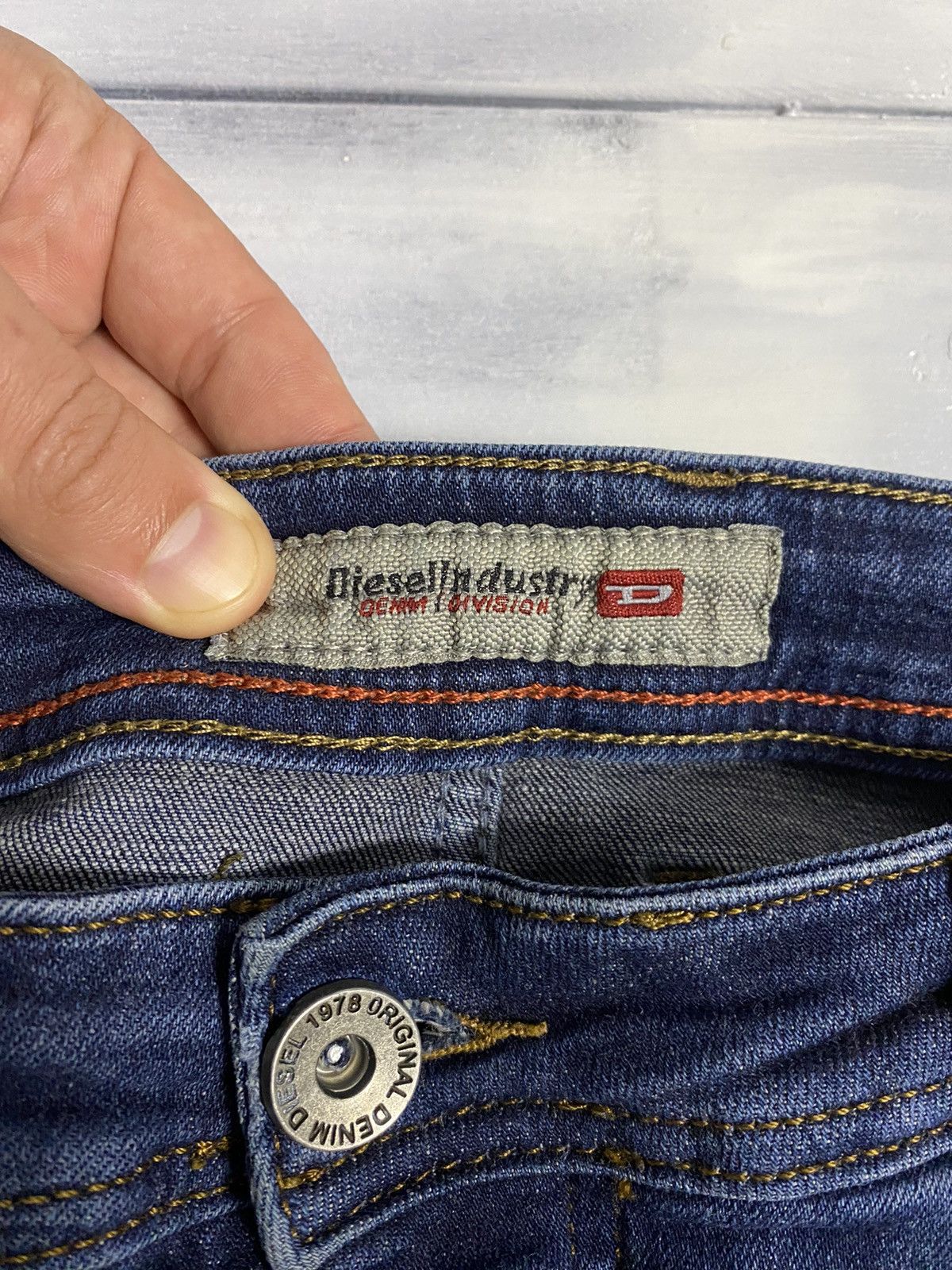 Diesel Rare Vintage Jeans Diesel. Avant-Garde Punk style. Size US 32 / EU 48 - 10 Thumbnail