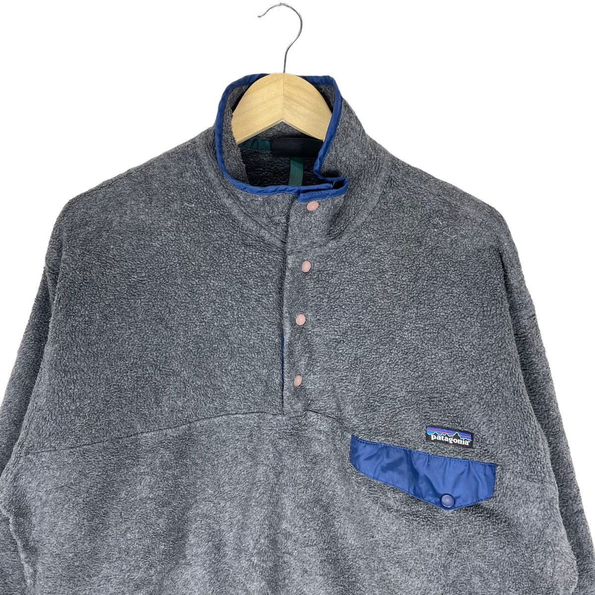 Patagonia 🌟PATAGONIA FLEECE SINGLE POCKET HALF SNAP BUTTON JACKET Size US L / EU 52-54 / 3 - 2 Thumbnail