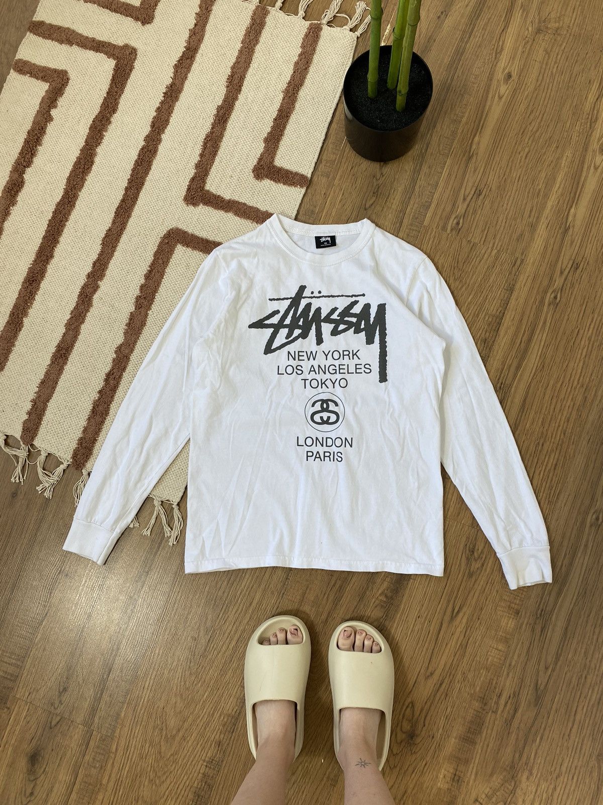 Stussy STUSSY ALL PRINTED WMNS LONGSLEEVE Size XS / US 0-2 / IT 36-38 - 2 Thumbnail