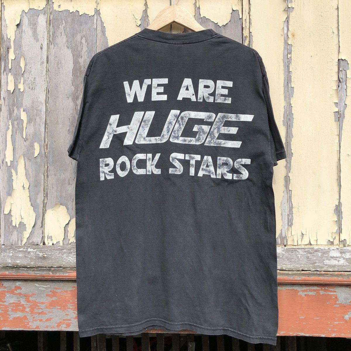 Vintage y2k Sunfaded Fozzy Judas Heavy Metal Tshirt