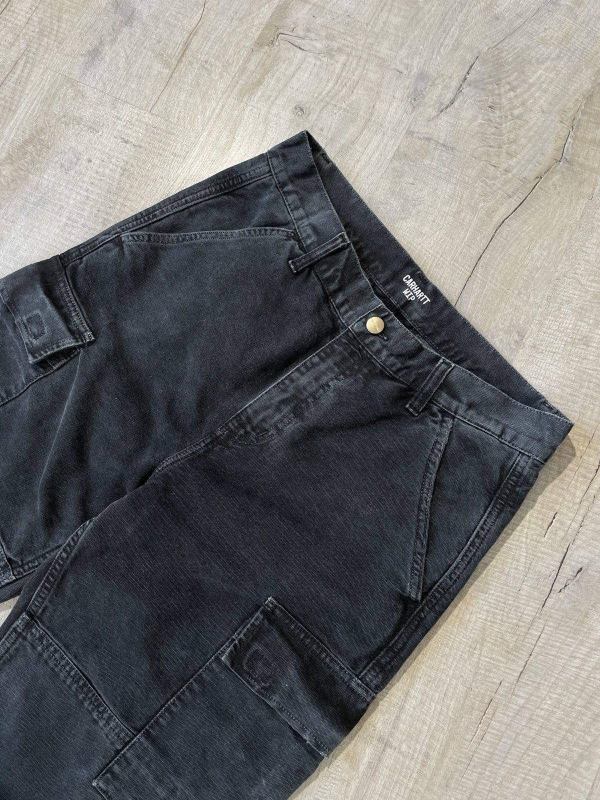 Carhartt × Vintage CARHARTT WIP BOXY LOGO KEYTO CARGO GARMENT PANTS Size US 28 / EU 44 - 11 Thumbnail