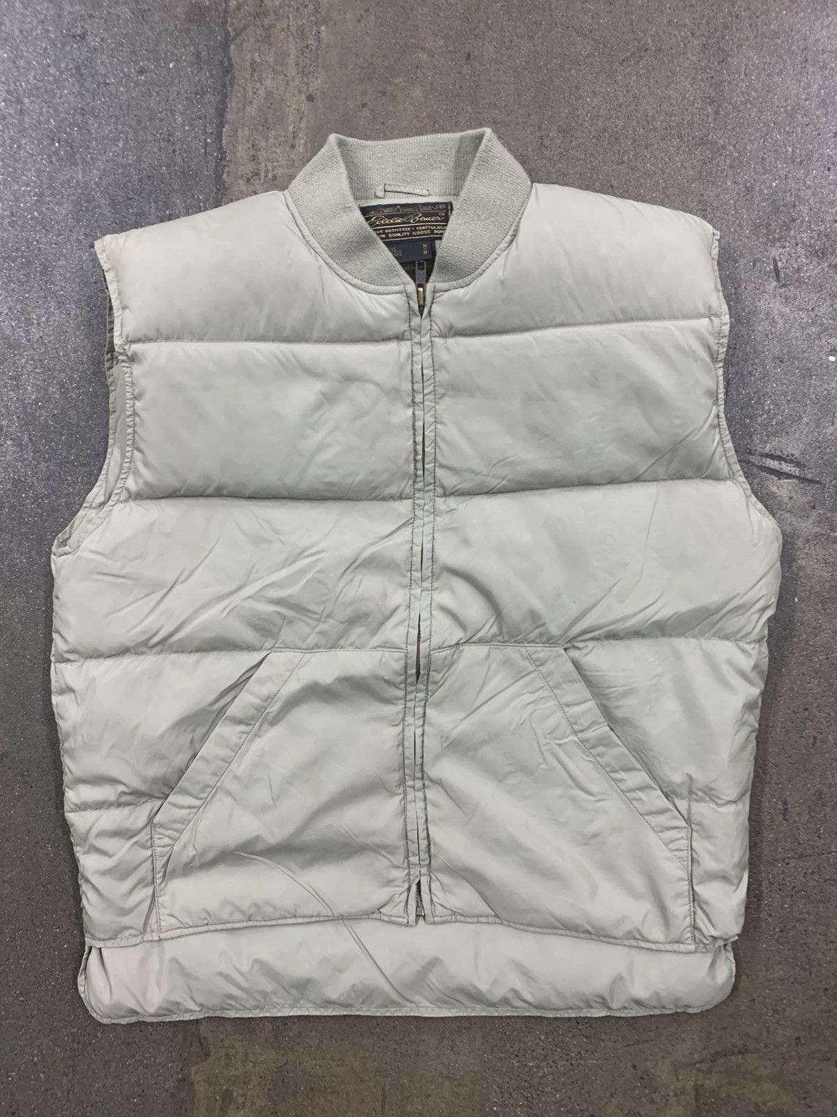 Eddie Bauer Vintage 1980s Eddie Bauer Down Puffer Vest Size US M / EU 48-50 / 2 - 1 Thumbnail
