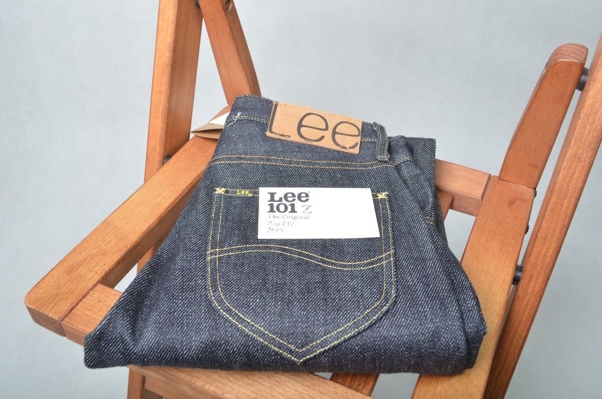 Designer × Lee LEE 101Z 21 oz denim selvedge jeans size 28 | Grailed