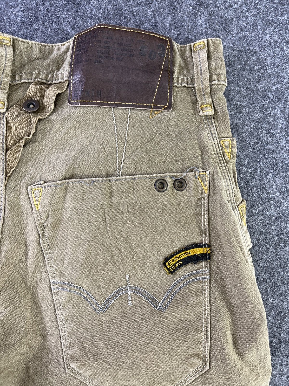 Edwin Edwin Multipocket 503 Tactical Denim - J954 Size US 30 / EU 46 - 13 Thumbnail