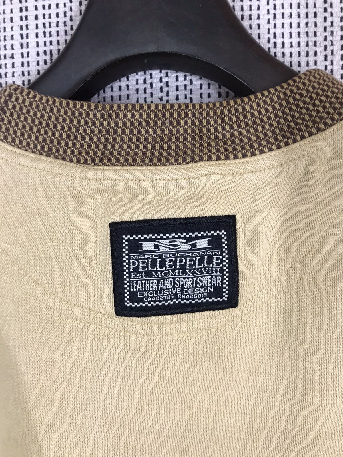 Marc Buchanan × Pelle Pelle ‼️VINTAGE PELLE PELLE X MARC BUCHANAN SWEATSHIRT Size US L / EU 52-54 / 3 - 8 Thumbnail