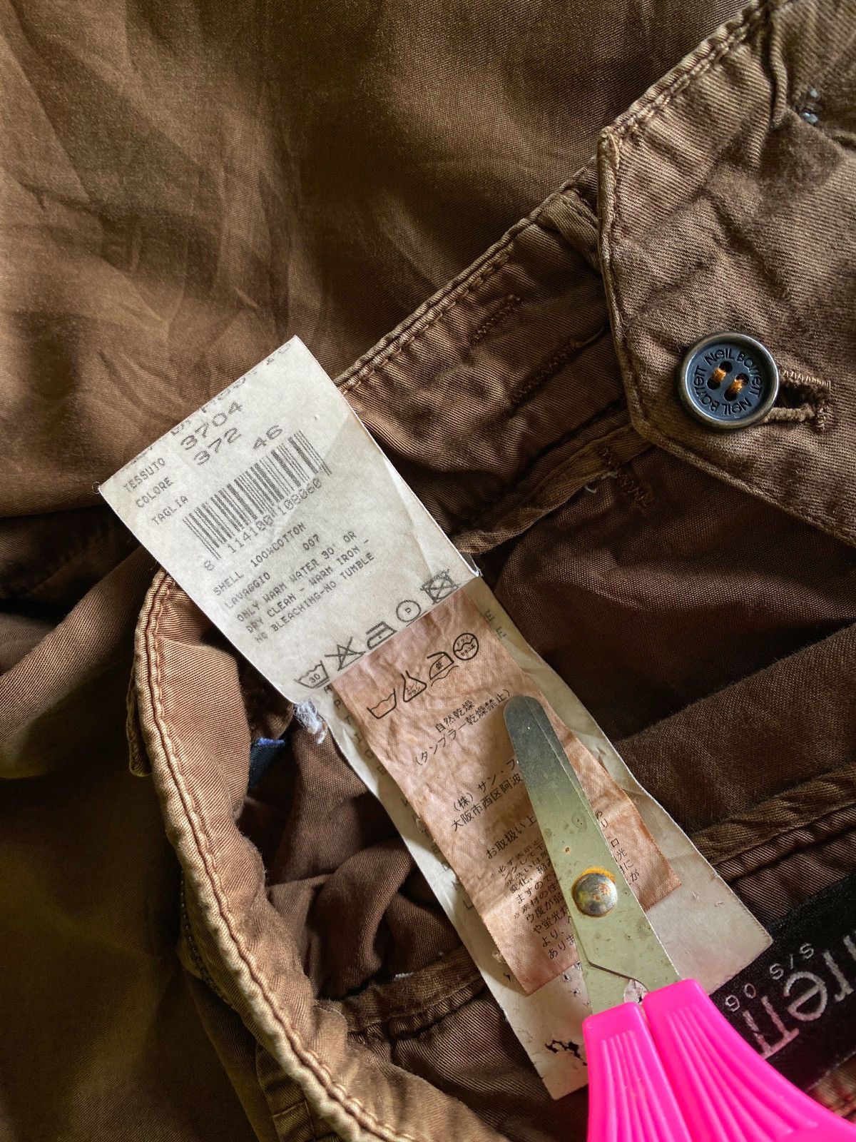 Neil Barrett Archives❗️S/S2006 Neil Barrett Cargo Pants Size US 32 / EU 48 - 6 Thumbnail