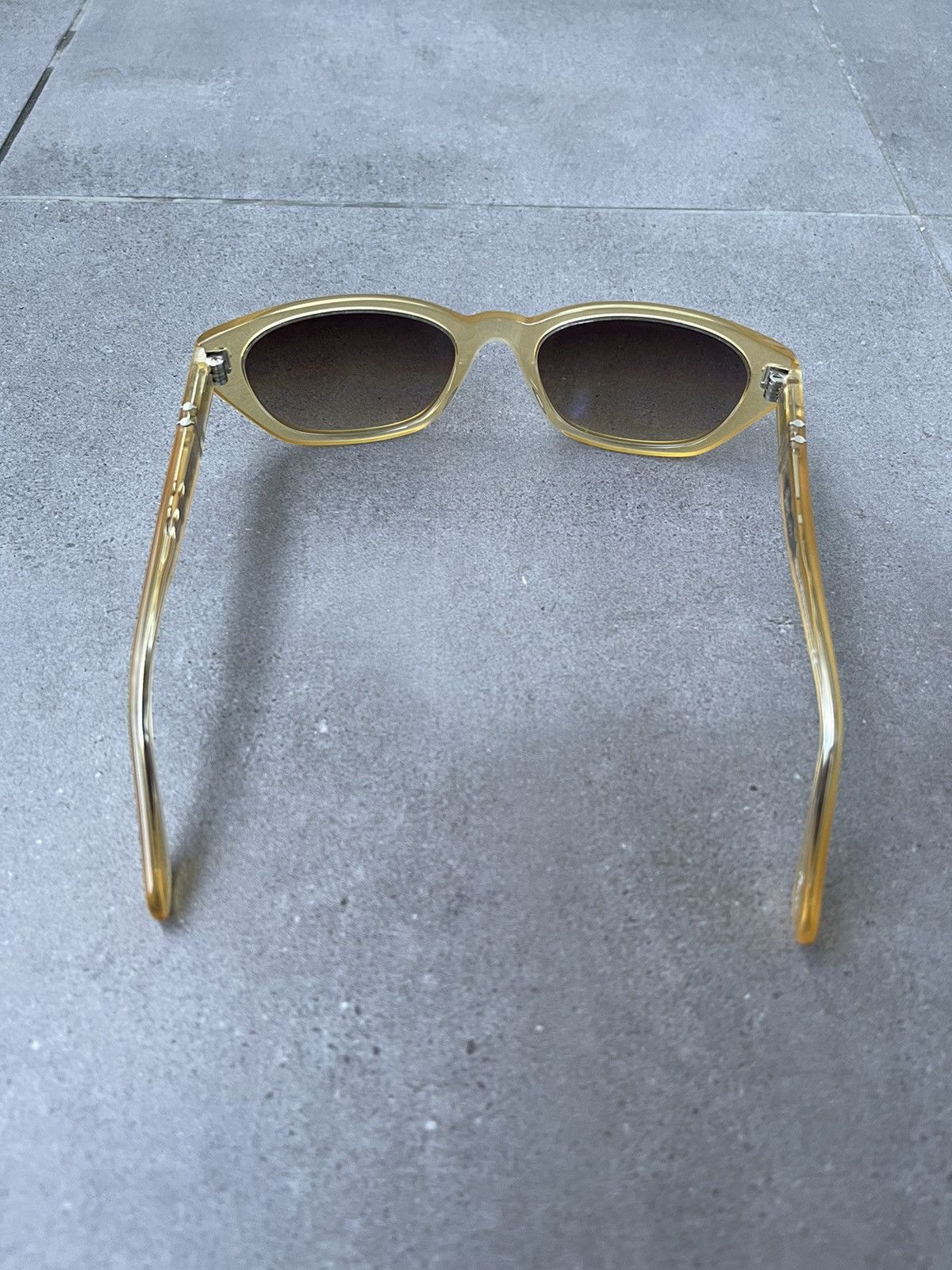 Persol Persol 2977-S 907/51 Transparent Yellow Sunglasses Size ONE SIZE - 8 Thumbnail