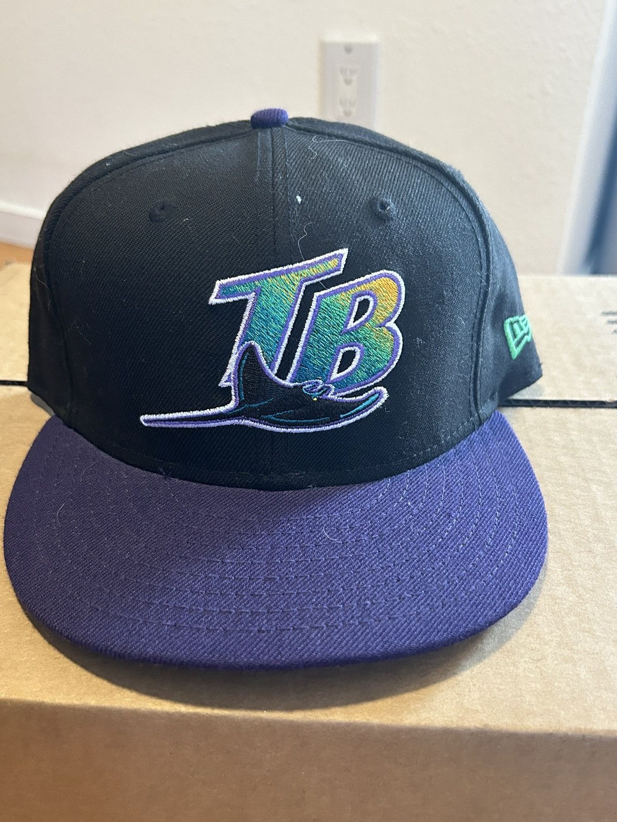 MLB New Era Tampa Bay Devil Rays Fitted Size ONE SIZE - 1 Thumbnail