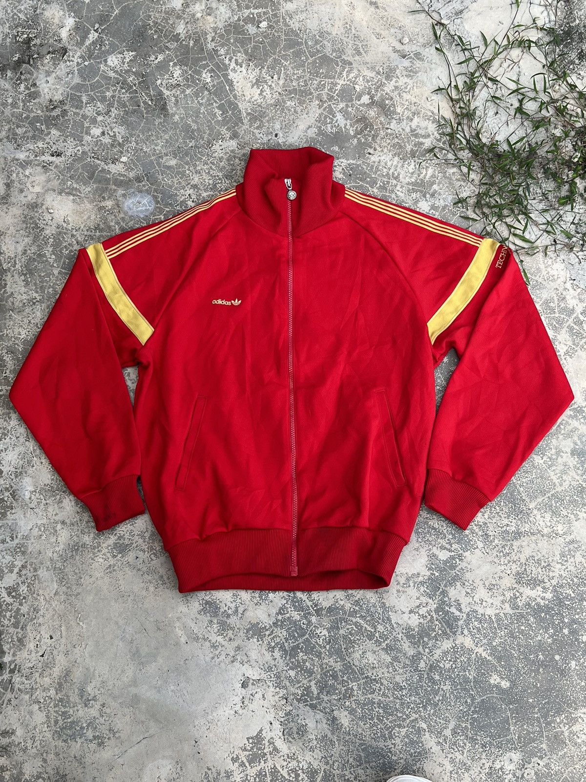 Adidas VINTAGE 70s ADIDAS BY DESCENTE TECHNO ZIPPER JACKET TRACK