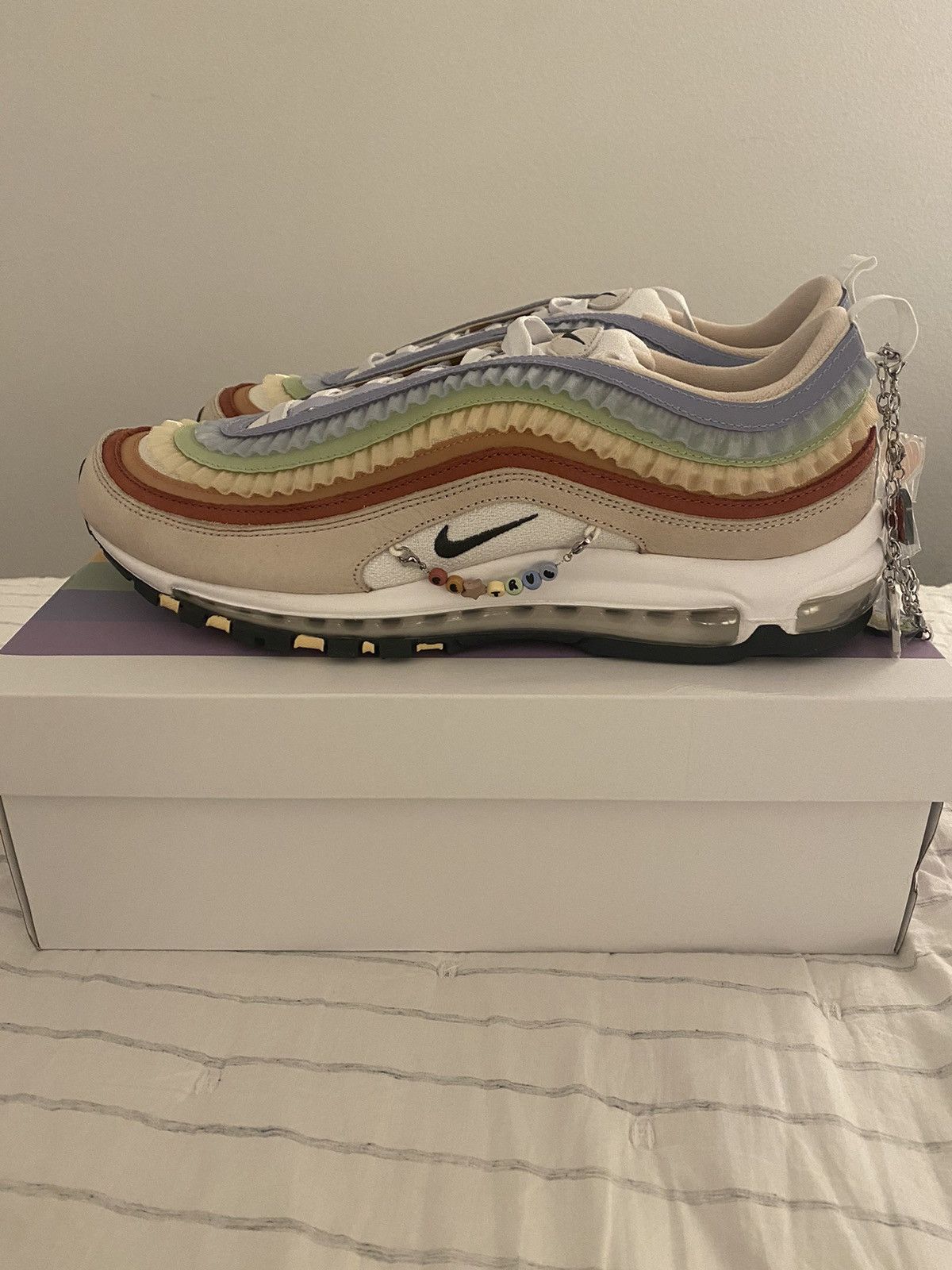 Nike Nike Air Max 97 Be True Sneakers Brand New Size US 13 / EU 46 - 2 Thumbnail
