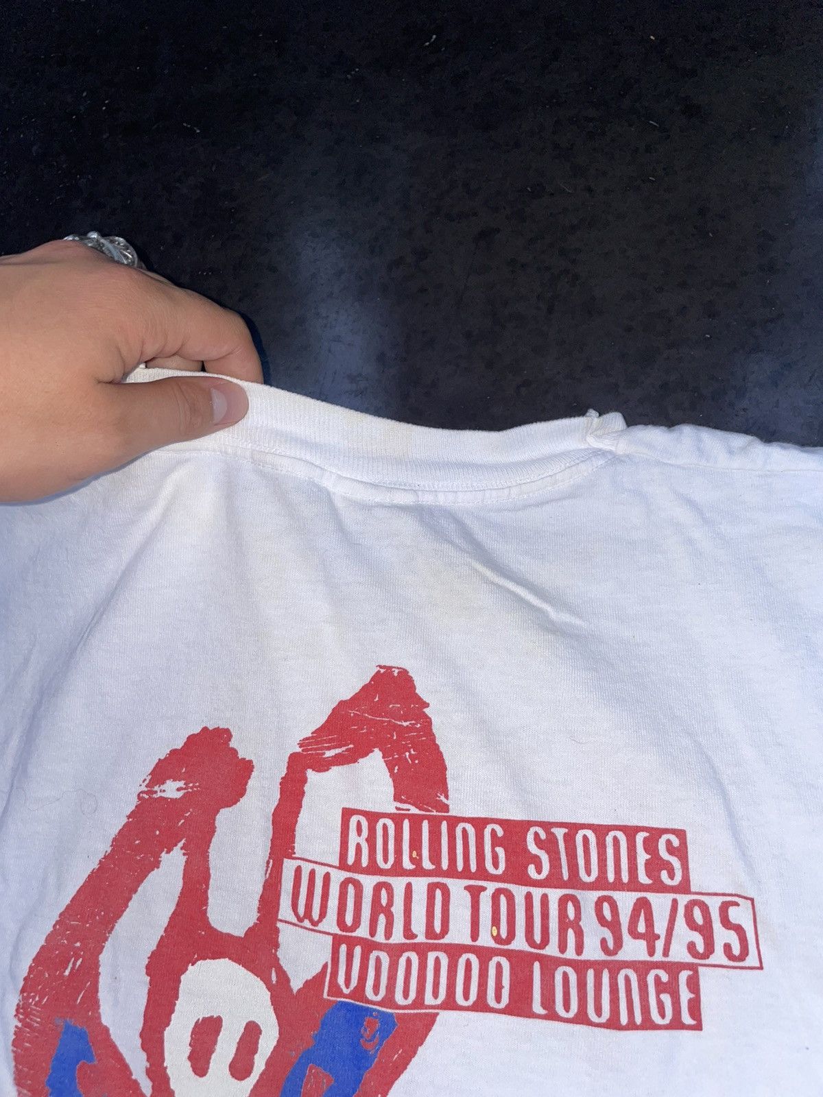 The Rolling Stones × Vintage Rare Voodoo Lounge Graphic T-shirt Size US S / EU 44-46 / 1 - 11 Thumbnail
